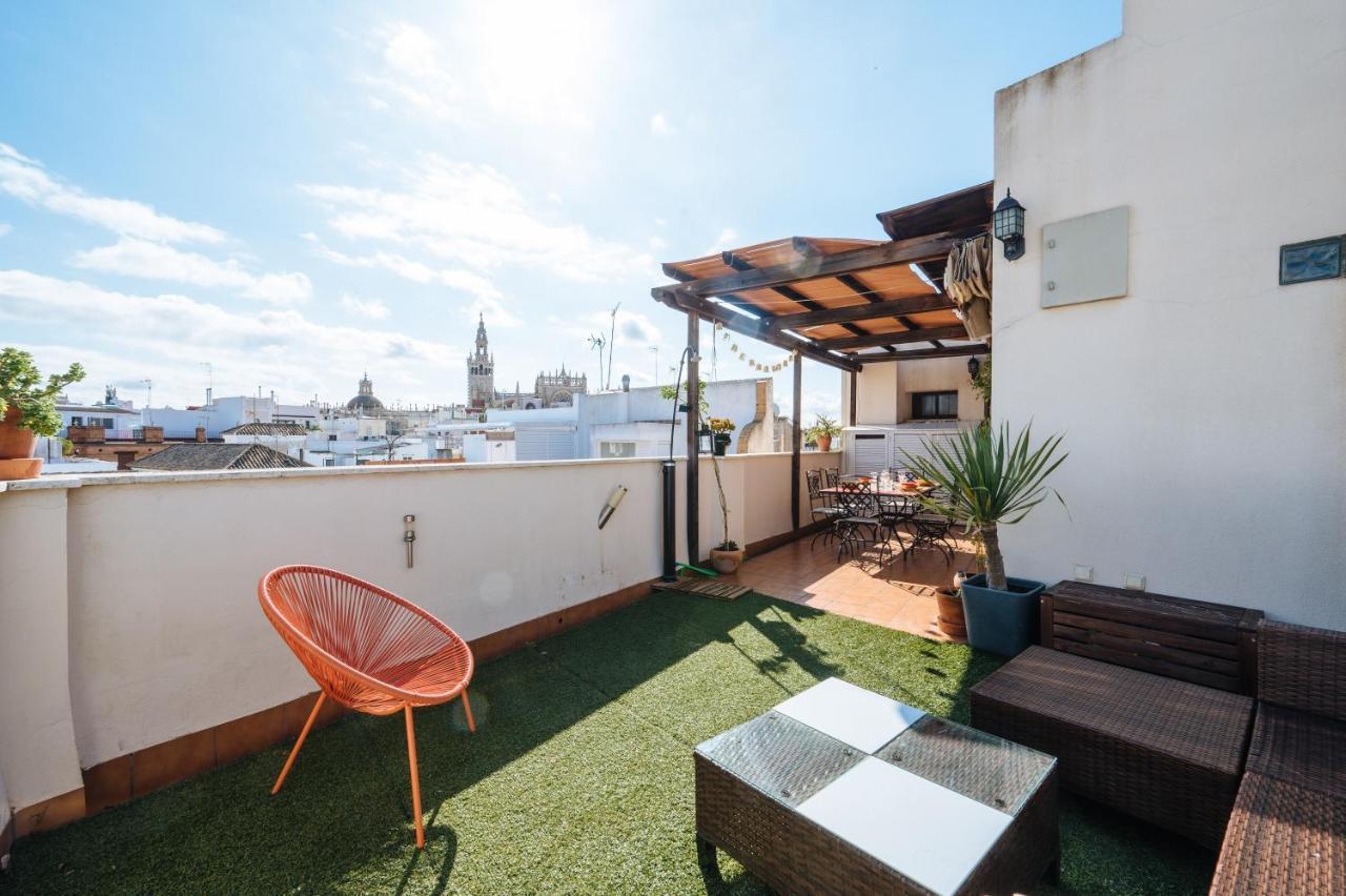 Homeyseville-Amazing Penthouse Giralda Views 8 Pax, Parking Optional Exterior photo