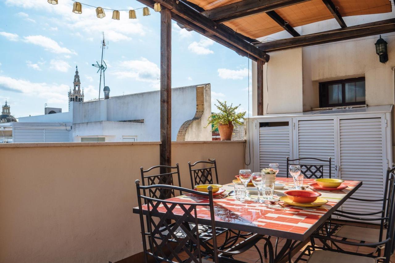 Homeyseville-Amazing Penthouse Giralda Views 8 Pax, Parking Optional Exterior photo