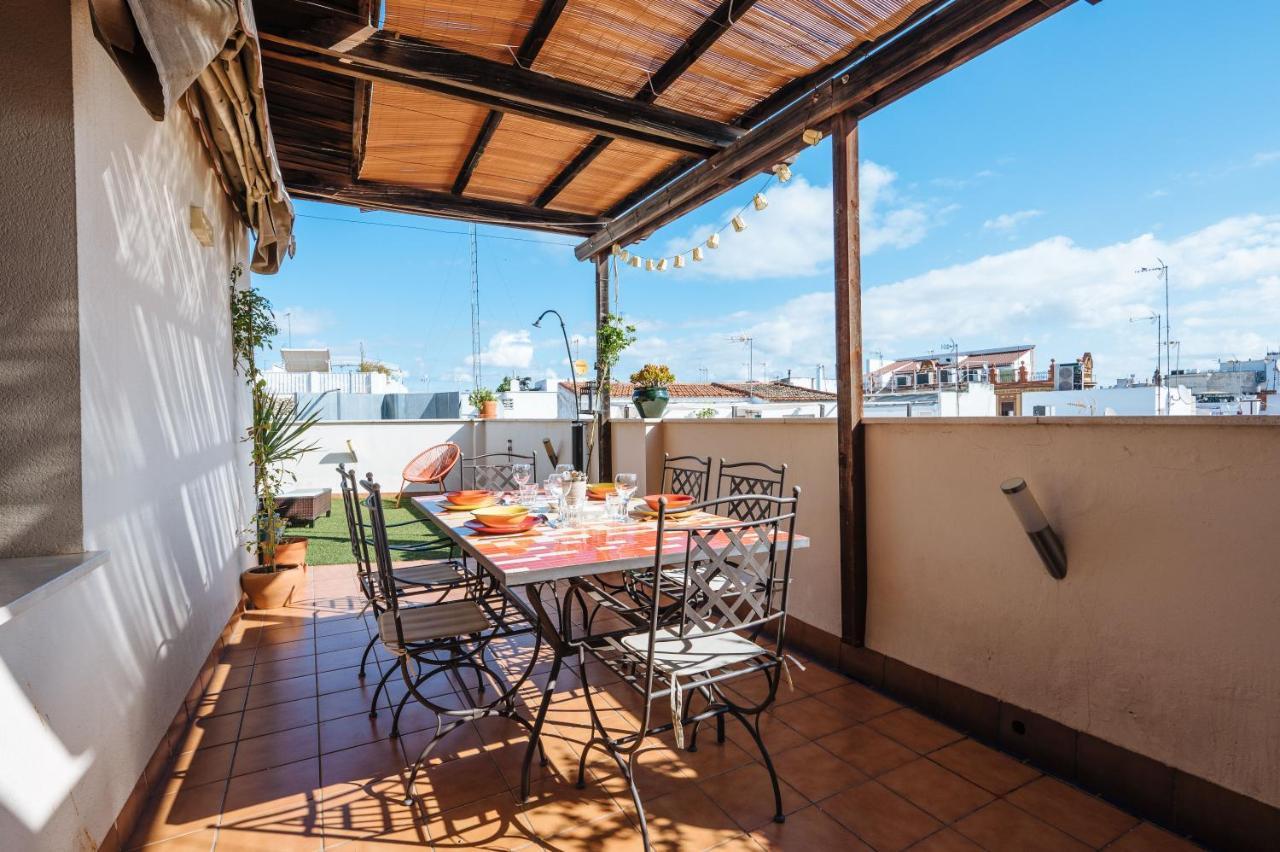 Homeyseville-Amazing Penthouse Giralda Views 8 Pax, Parking Optional Exterior photo