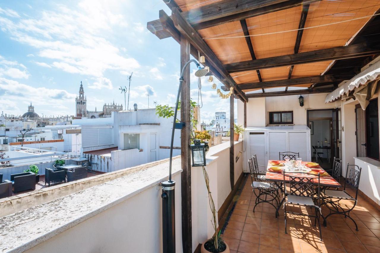 Homeyseville-Amazing Penthouse Giralda Views 8 Pax, Parking Optional Exterior photo