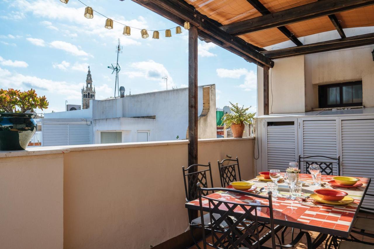 Homeyseville-Amazing Penthouse Giralda Views 8 Pax, Parking Optional Exterior photo